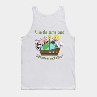 All in the same boat! All in the same boat! Tank Top